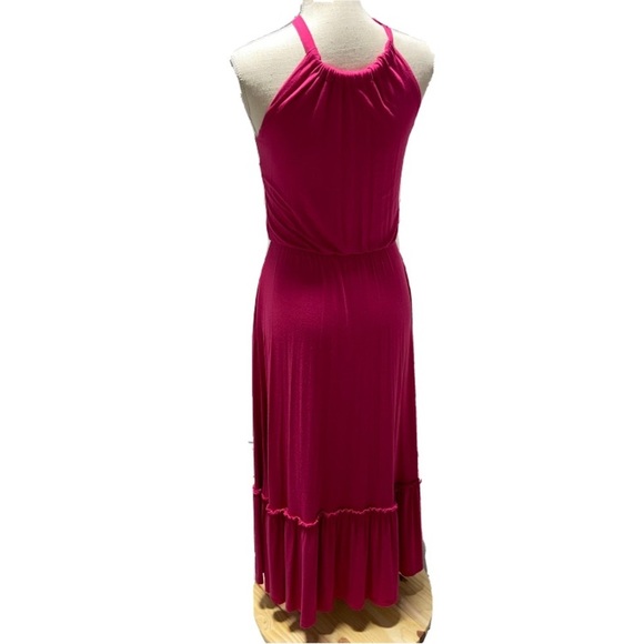 Rachel Zoe Pink Halterneck Maxi Dress - Picture 2 of 6
